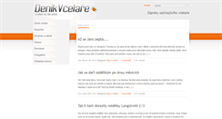 Desktop Screenshot of denikvcelare.eu
