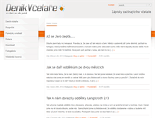 Tablet Screenshot of denikvcelare.eu